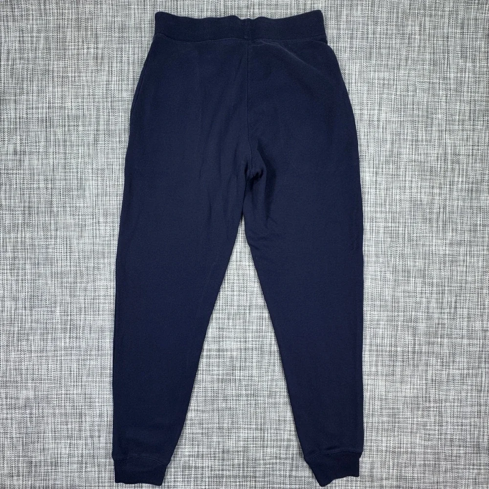 Polo Ralph Lauren Men's Sleepwear Fleece Jogger Pants Medium Navy Blue Logo